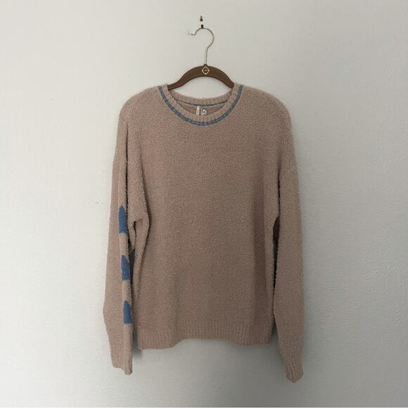 Cobalt Blue Star Teddy Bear Top Loungewear NWT - Picture 1 of 7